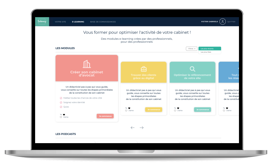 e-learning sloop solency